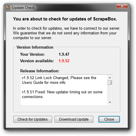 Add: Open multiple websites when right clicked in harvester. Add: Automator google competition finder addon. Add: Automator Compare Url Lists